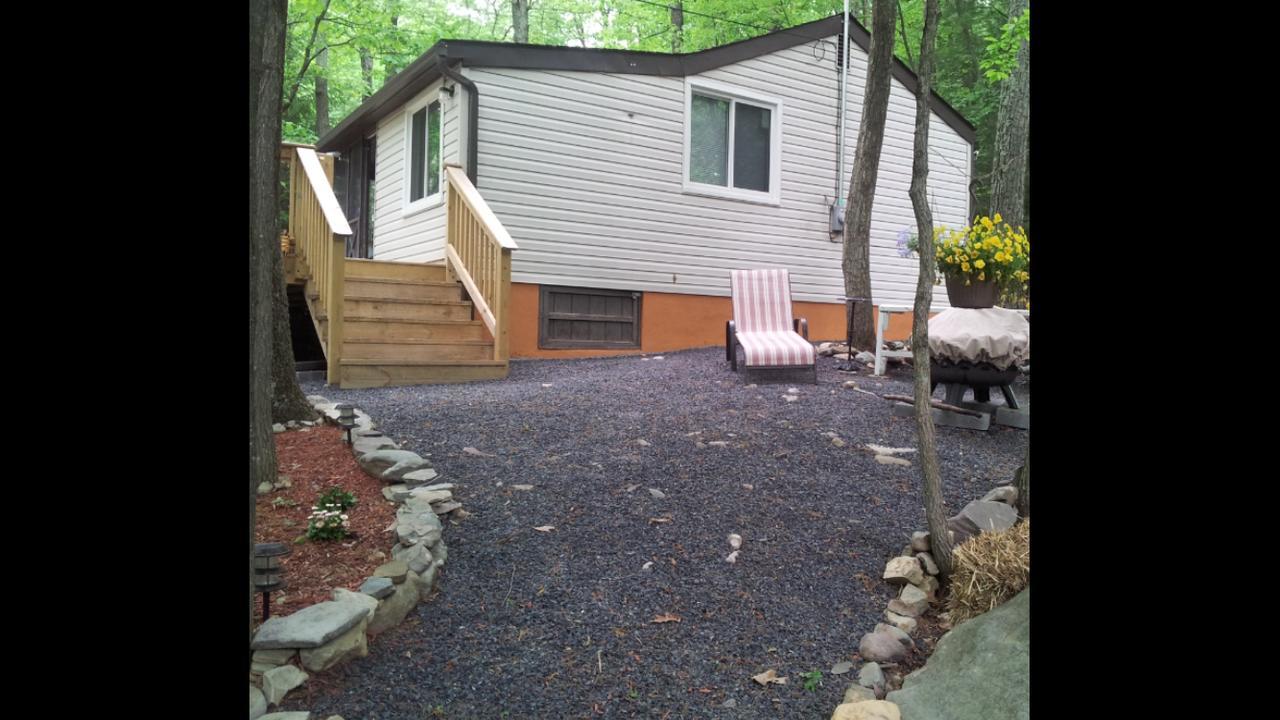 Pocono Cabin With Private Pool At Shawnee Mtn 东斯特劳兹堡 外观 照片